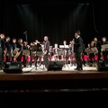 I giovanissimi talenti del brass ensemble  "Il cenacolo " emozionano la platea del Teatro Garibaldi