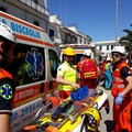 Misericordia Bisceglie parte attiva di un'esercitazione di Protezione Civile a Bitonto