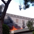 Ex Cdp, domato l'incendio