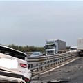 Traffico in tilt sulla statale 16 bis per un grave incidente