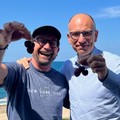 Enrico Letta stregato dal mare e dalle ciliegie di Bisceglie