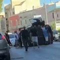 Incidente e auto ribaltata su via Imbriani: traffico bloccato
