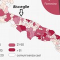 Bollettino Covid Puglia, Bisceglie nel range 6-10 attualmente positivi