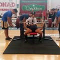 Maurizio Caccialupi migliora il suo primato personale nel bench press