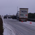 Autotrasportatori del nord soccorsi sulla provinciale 85 Bisceglie-Corato-Ruvo
