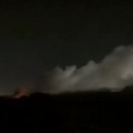 Fitta nube di fumo tossico nella notte in agro biscegliese