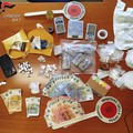 Arrestati tre giovani e sequestrati hashish, cocaina e contanti a Bisceglie
