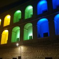 Pride week, Palazzo San Domenico si illumina coi colori dell'arcobaleno