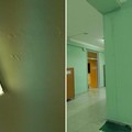 Infiltrazioni d’acqua alla scuola media  "Monterisi "