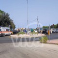 Scontro auto-moto in via Imbriani: traffico bloccato in zona 167