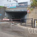 Maltempo a Bisceglie: chiuso momentaneamente il ponte di via Ruvo per allagamenti