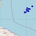 Sequenza sismica al largo delle coste biscegliesi