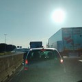 Incidente sulla SS 16 bis all'altezza della zona industriale di Molfetta: traffico in tilt
