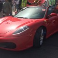 Il rosso Ferrari conquista piazza Vittorio Emanuele II