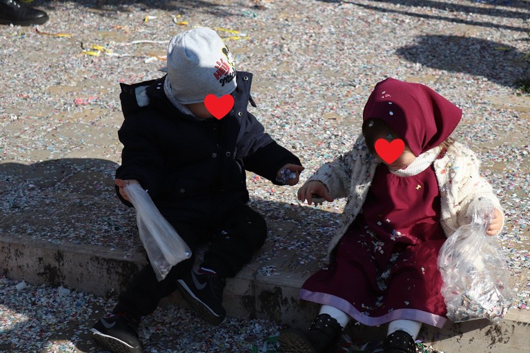 Piccoli protagonisti del Carnevale. <span>Foto Antonio Dell'Olio</span>