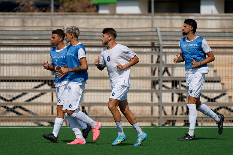 Bisceglie calcio, allenamento. <span>Foto Emmanuele Mastrodonato</span>