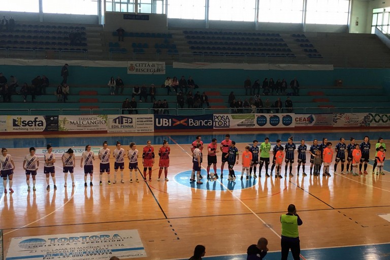 Bisceglie Femminile-Futsal Florentia. <span>Foto Luca Ferrante</span>