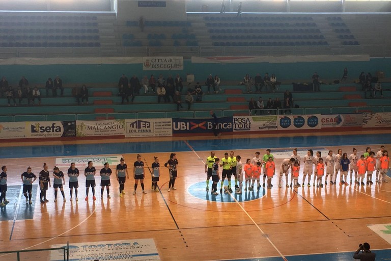 Bisceglie Femminile-Lazio. <span>Foto Luca Ferrante</span>