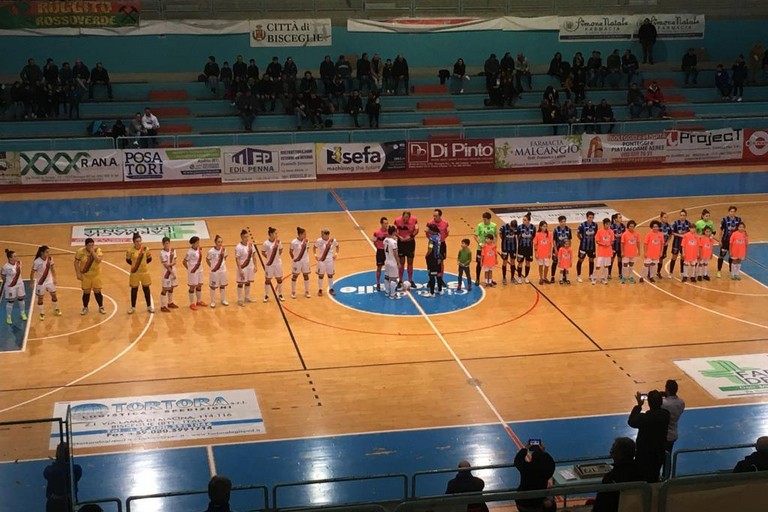 Bisceglie Femminile-Ternana. <span>Foto Luca Ferrante</span>