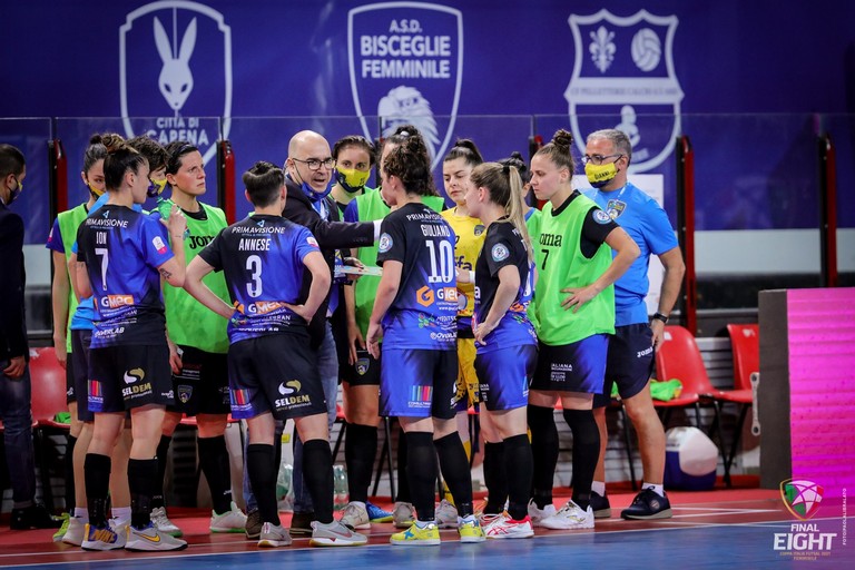 Bisceglie Femminile. <span>Foto Paola Libralato (Divisione calcio a 5)</span>