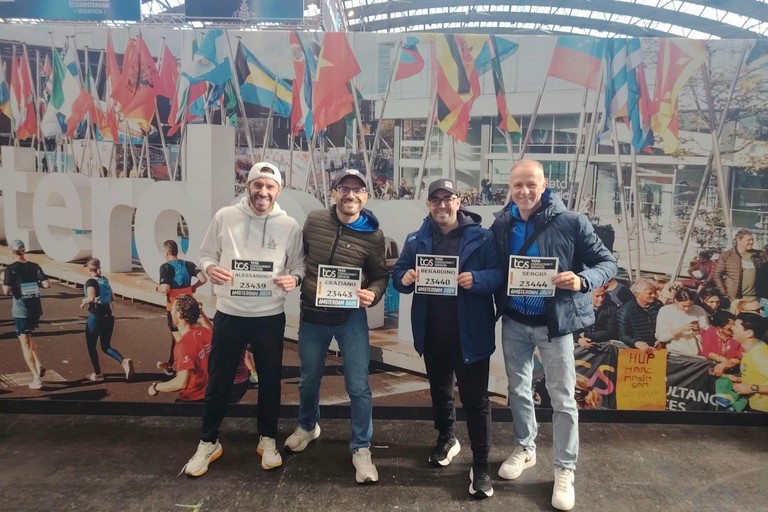 Bisceglie Running ad Amsterdam. <span>Foto Maratona Amsterdam</span>