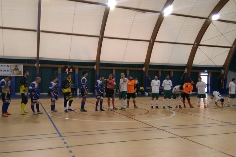 Bitonto Futsal Club-Futbol Cinco Bisceglie. <span>Foto Nico Colangelo</span>