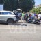 Tamponamento auto-moto in via Imbriani, un ferito