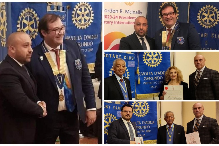 Il dottor Alex Caputo cooptato nel Rotary Club Rivolta d’Adda Gerundo Ger