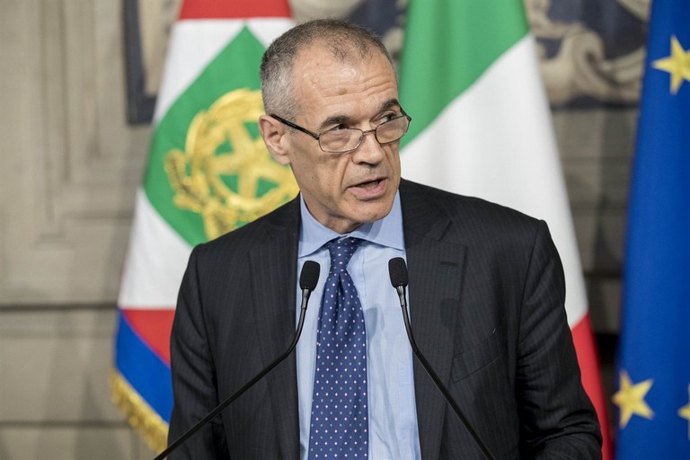 Il premier Carlo Cottarelli