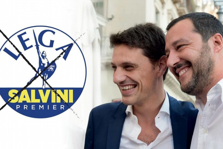 Matteo Salvini e Andrea Caroppo