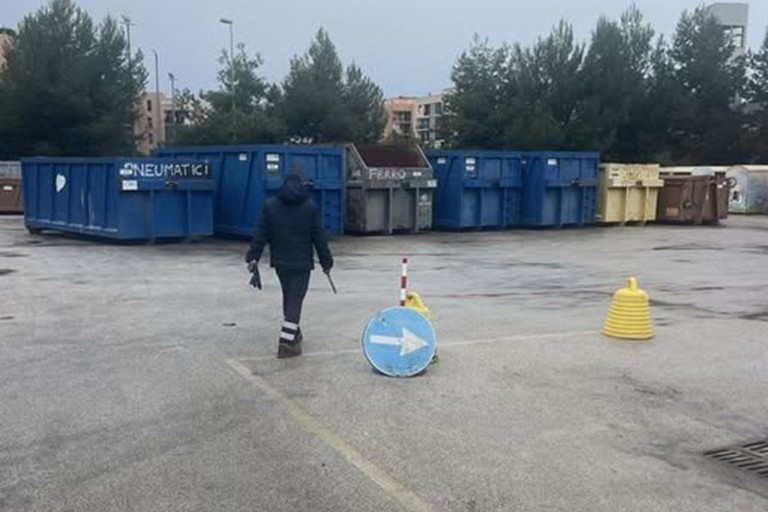 centro comunale di raccolta di via Padre Kolbe