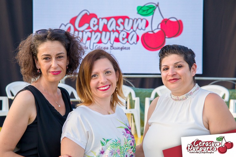 Margherita Graziani, Betty Dell'Olio e Rosalia Gentile della cooperativa Apulia Project