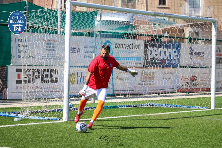 Virtus Bisceglie, Ciccio Musacco. <span>Foto Cristina Pellegrini</span>