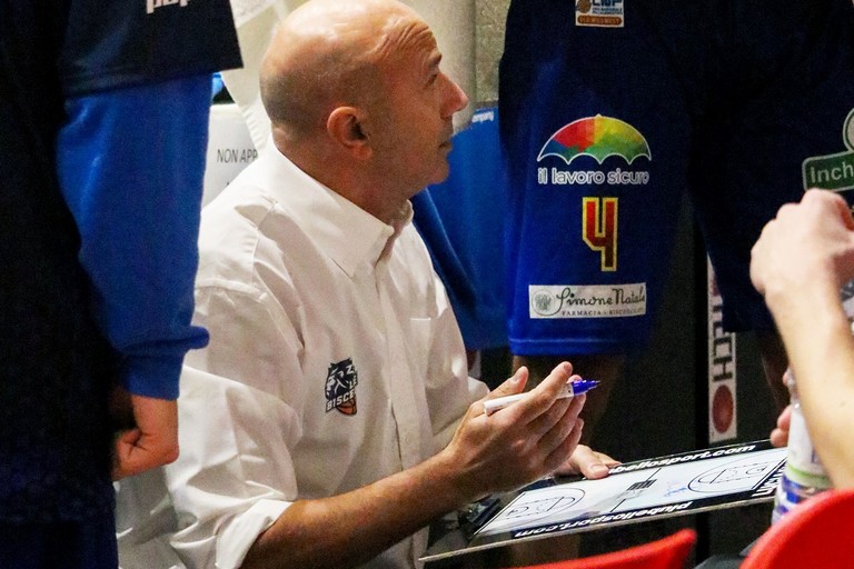 Coach Luciano Nunzi. <span>Foto Cristina Pellegrini</span>