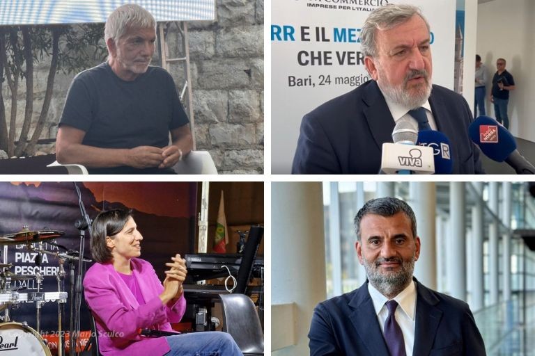 Decaro, Emiliano, Vendola Schlein