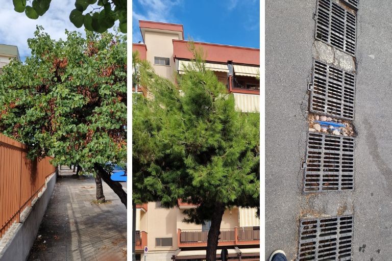 Decoro urbano, la segnalazione di Spazio Civico Bisceglie