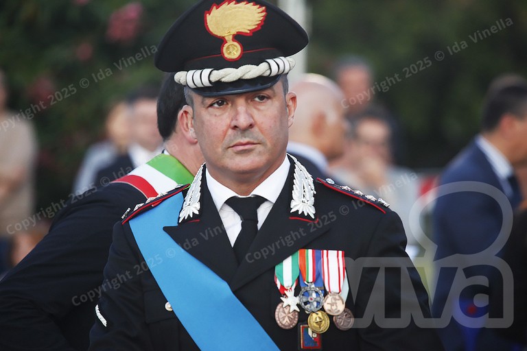 Comandante Massimiliano Galasso. <span>Foto Ida Vinella</span>