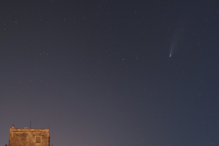 Cometa Neowise. <span>Foto Martina Arnesano</span>