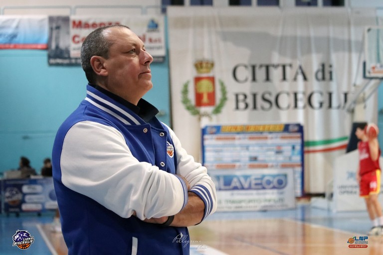 Lions Basket Bisceglie, Enrico Fabbri. <span>Foto Cristina Pellegrini</span>