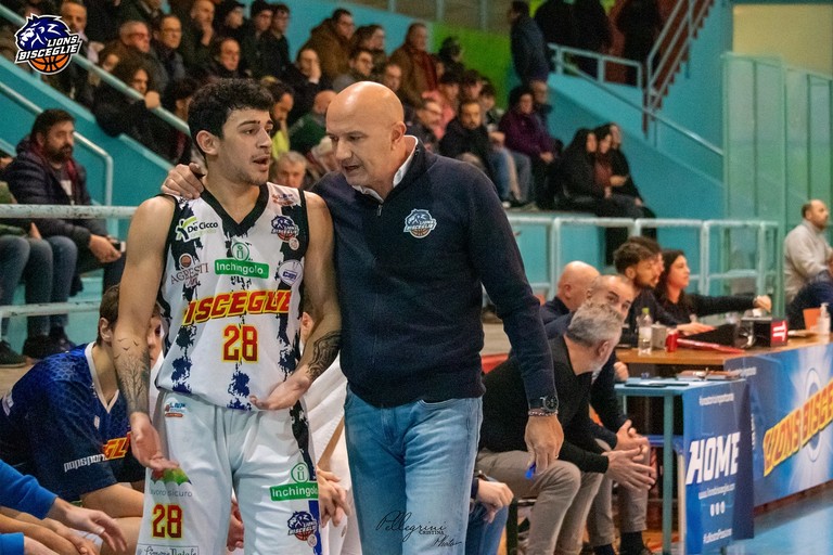 Coach Luciano Nunzi con Gabriel Dron. <span>Foto Cristina Pellegrini</span>