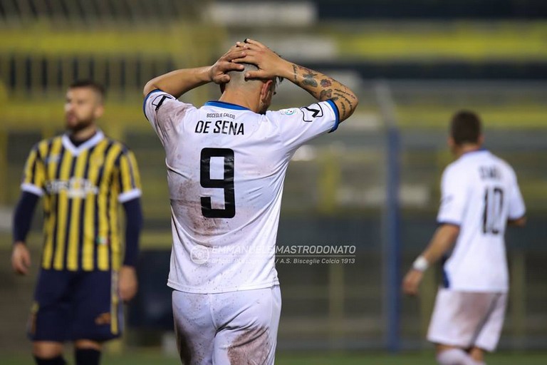 Carmine De Sena del Bisceglie calcio. <span>Foto Emmanuele Mastrodonato</span>