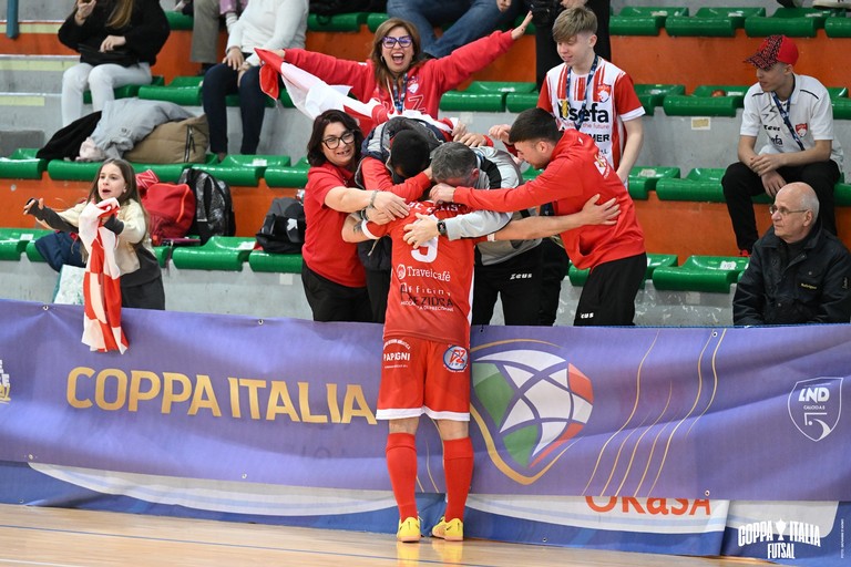 La Diaz vola in semifinale di Coppa Italia. <span>Foto Giovanni D'Avino/Divisione Calcio a 5</span>