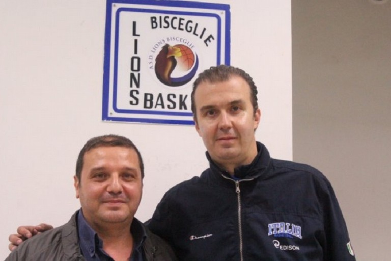 La storica visita di coach Pianigiani, ct della nazionale, nel 2013 a Bisceglie