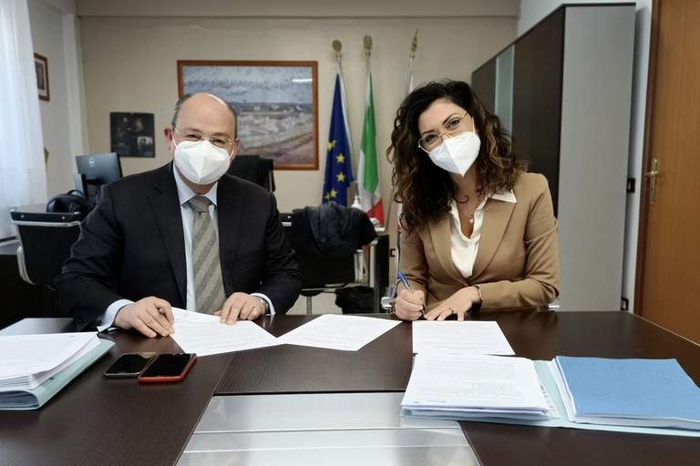 Alessandro Delle Donne e Tiziana Dimatteo
