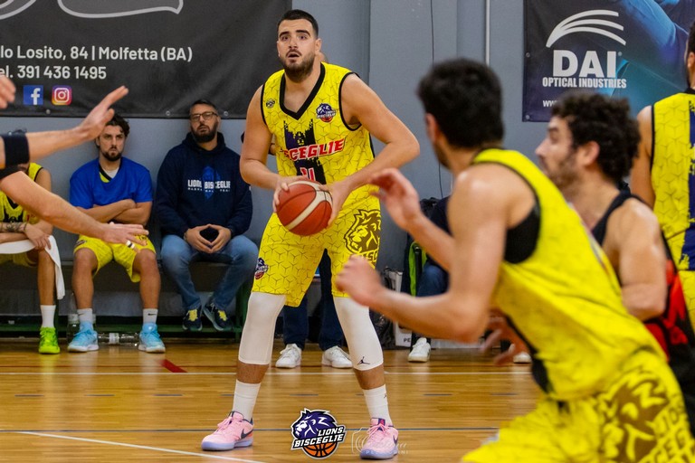 Dion Sheqiri, Lions Bisceglie. <span>Foto Cristina Pellegrini</span>