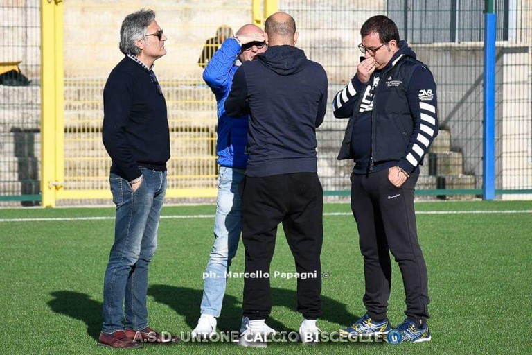 Dirigenti dell'Unione Calcio Bisceglie. <span>Foto Marcello Papagni</span>