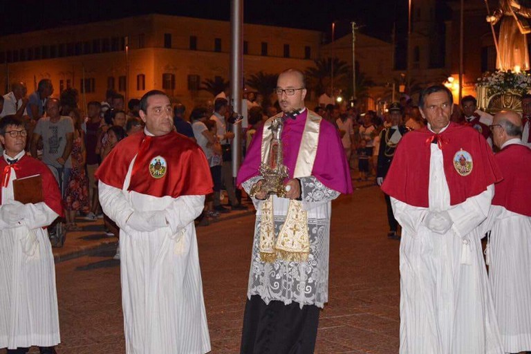 Don Nicola Napolitano, parroco di San Vincenzo de' Paoli