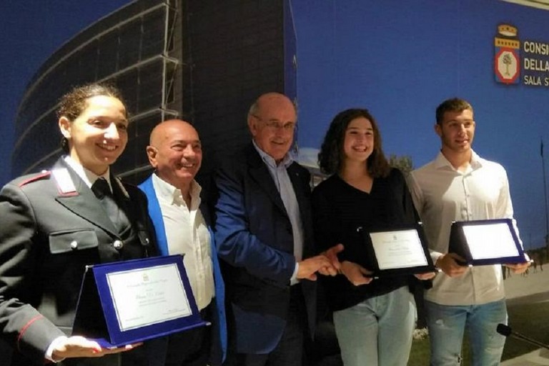 Elena Di Liddo premiata dal consiglio regionale della Puglia