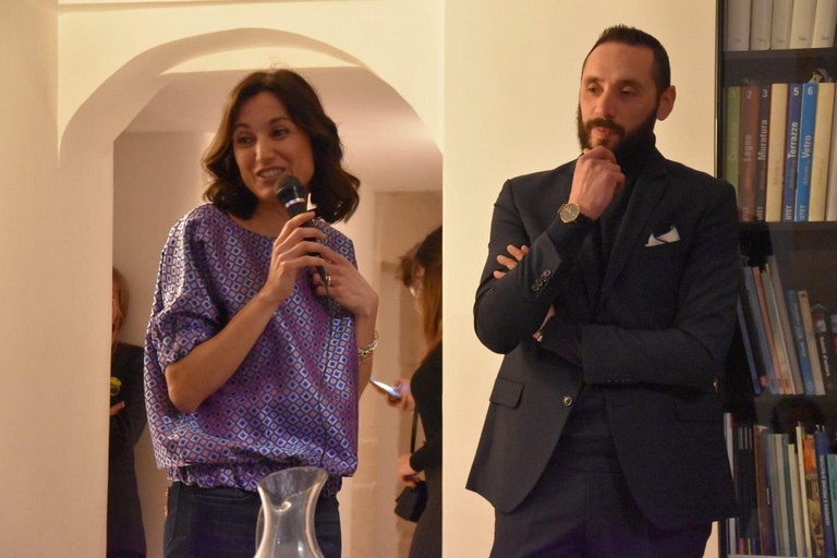 Esther Tattoli e Alexander Larrante