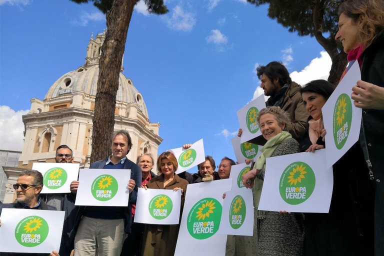 Candidati e militanti di Europa Verde